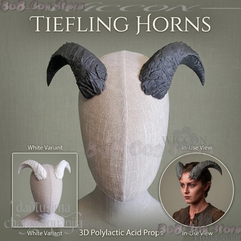 Musical Instrument Trumpet - Anime Game BG3 Demon Cosplay Tiefling