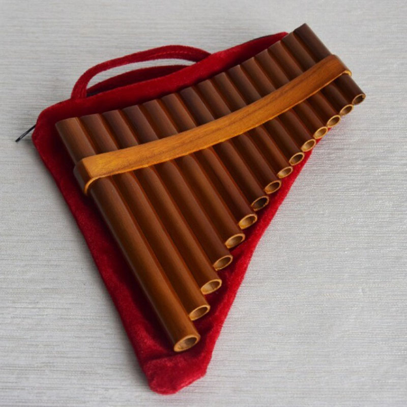 Musical Instrument I Play - 15 Pipe Bamboo Pan Flute C/G