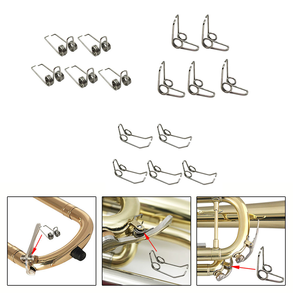 Musical Instrument Horn - 5pcs Iron Trumpet Trombone Alto Valve