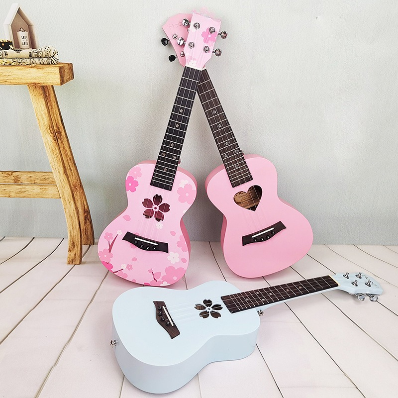 Ukulele beginner student pink  - đánh giá và giá Musical Instrument Ukulele