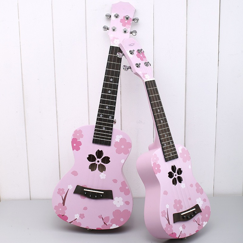 Ukulele beginner student pink  - đánh giá và giá Musical Instrument Ukulele
