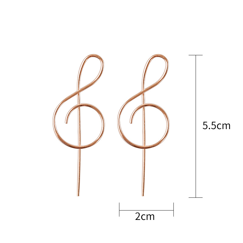 2021 Trendy Music Symbol Earri - đánh giá và giá Musical Instrument Symbols