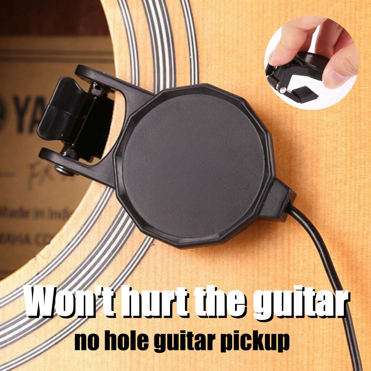 Audio Jack Clip On Pickup for  - đánh giá và giá Musical Instrument Sounds