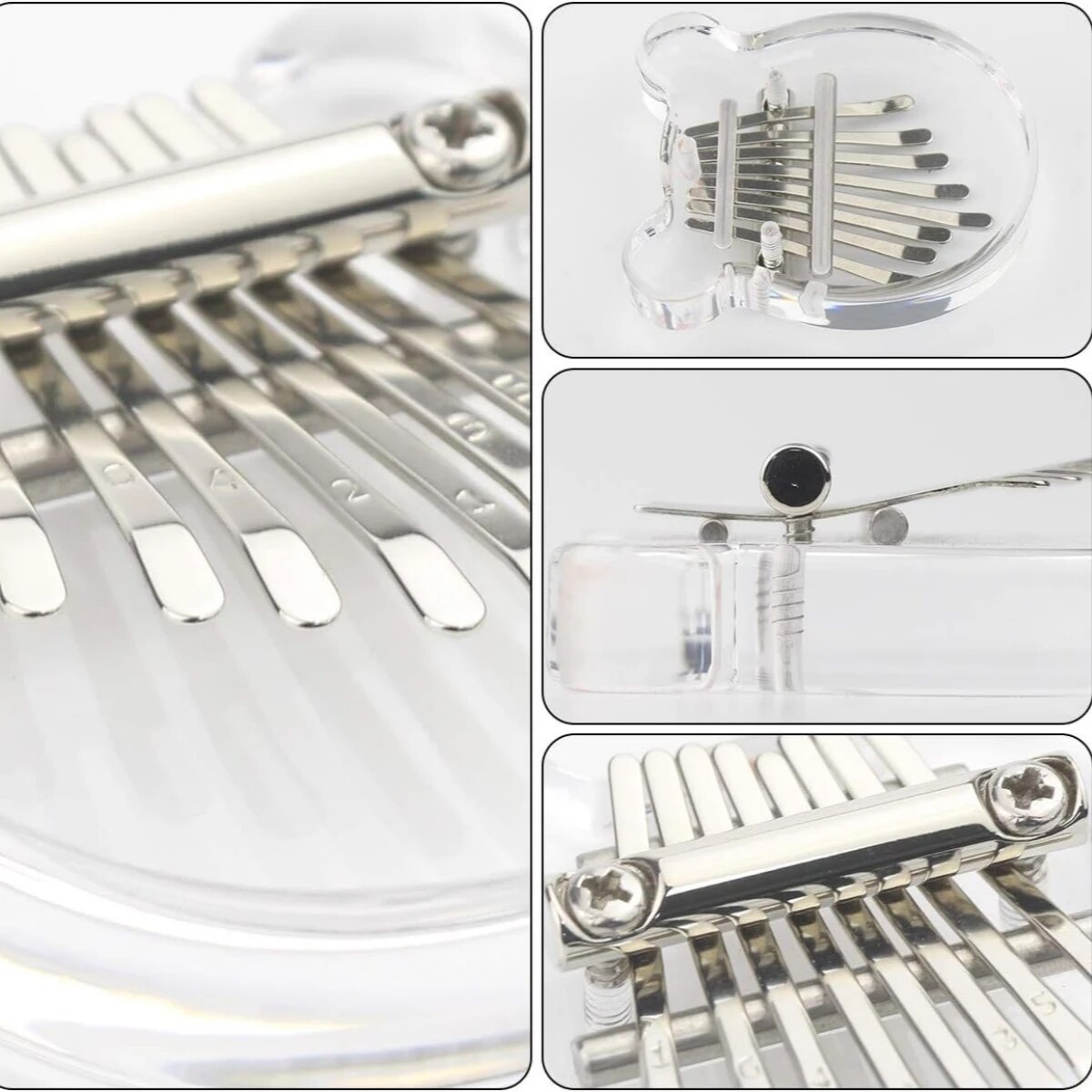 Miwayer 8 Keys Mini Kalimba Ra - đánh giá và giá Musical Instrument Sounds