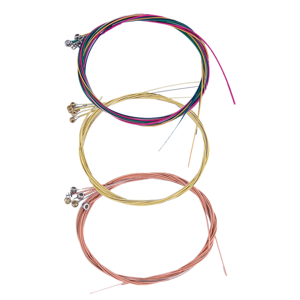 Folk Guitar Strings Red Copper - đánh giá và giá Musical Instrument Ukulele