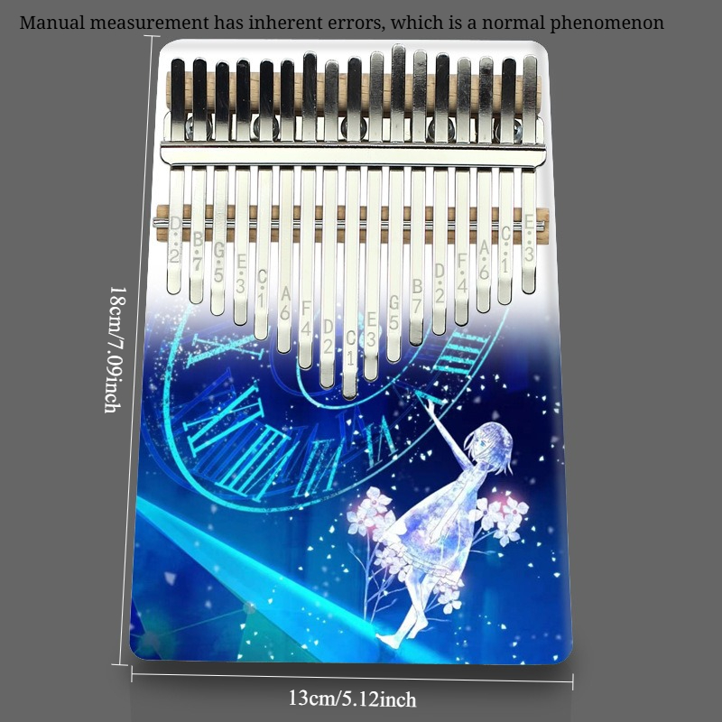 17-Tone Kalimba Color Thumb Pi - đánh giá và giá Musical Instrument Sounds