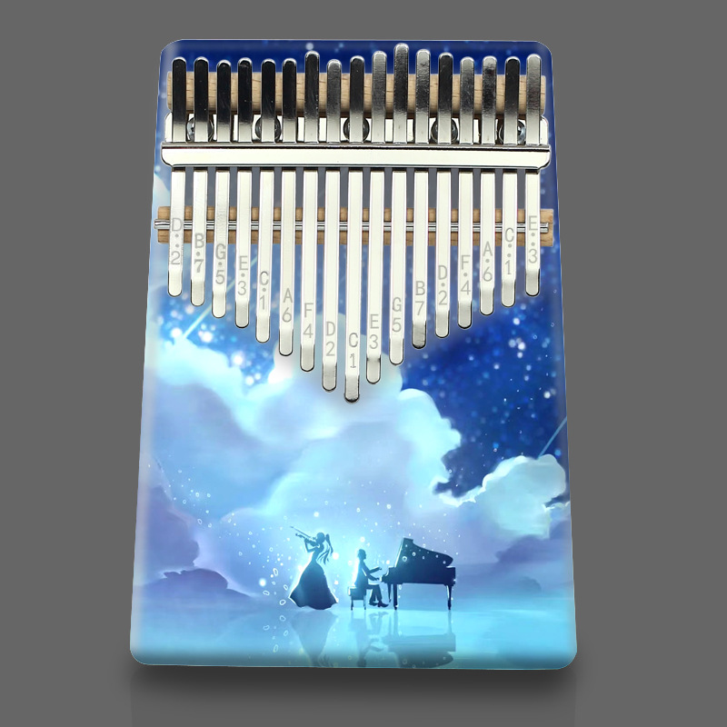 17-Tone Kalimba Color Thumb Pi - đánh giá và giá Musical Instrument Sounds