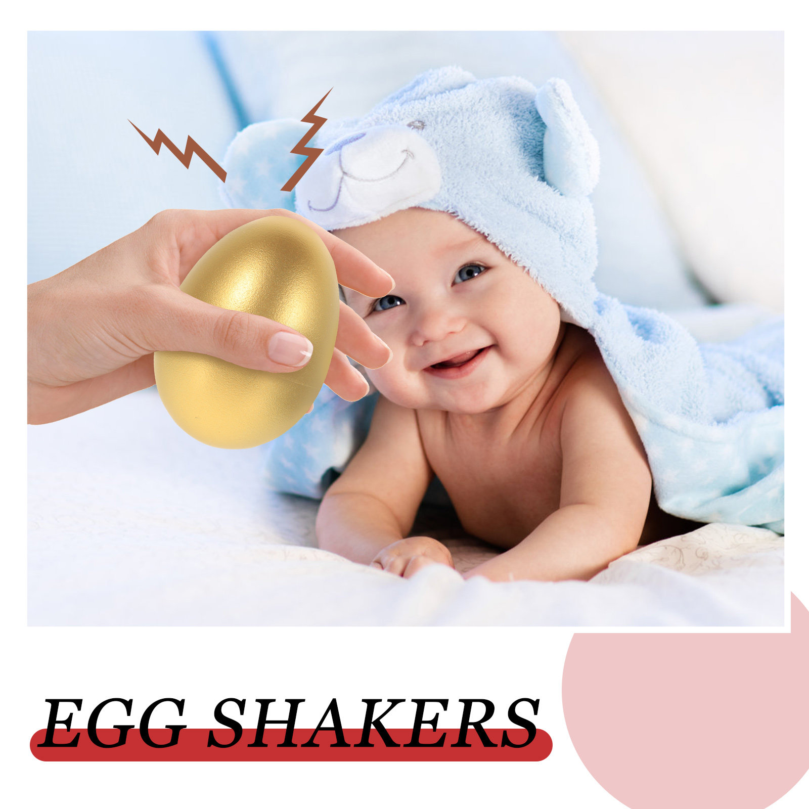 2Pcs Children Sand Egg Shakers - đánh giá và giá Musical Instrument I Play