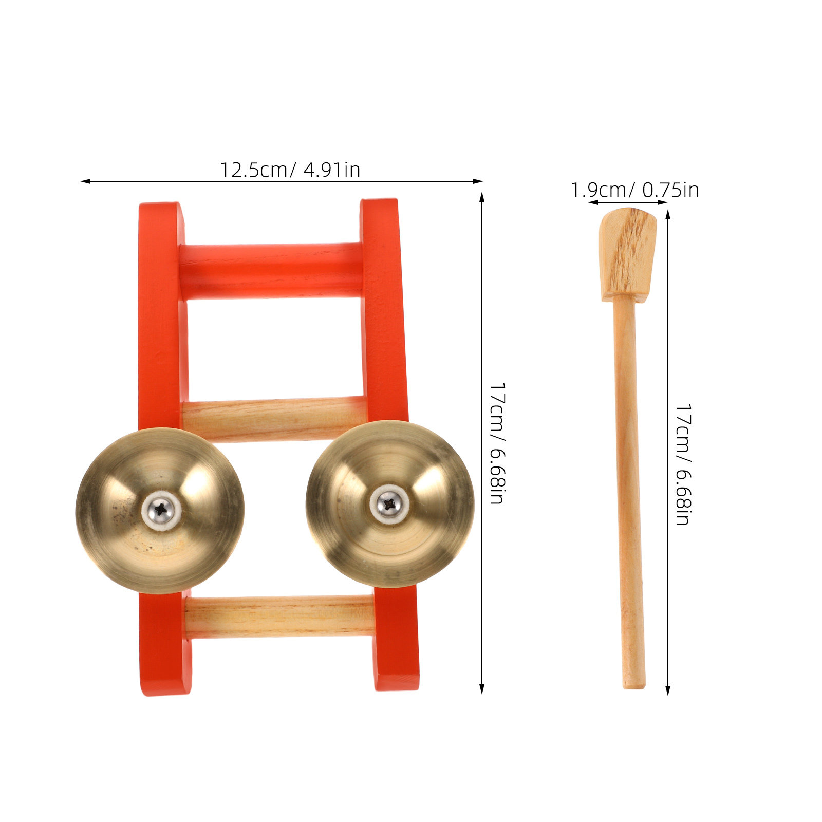 Mini Small Hand Brass Cymbal C - đánh giá và giá Musical Instrument I Play