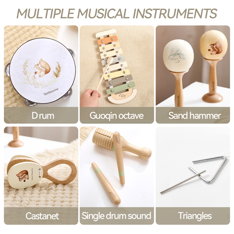 Baby Music Toys Maracas Drum X - đánh giá và giá Musical Instrument Harmonium