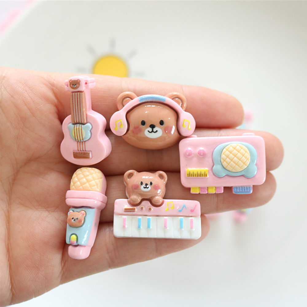 10PCS Shiny Bear Musical Instr - đánh giá và giá Musical Instrument Jewelry