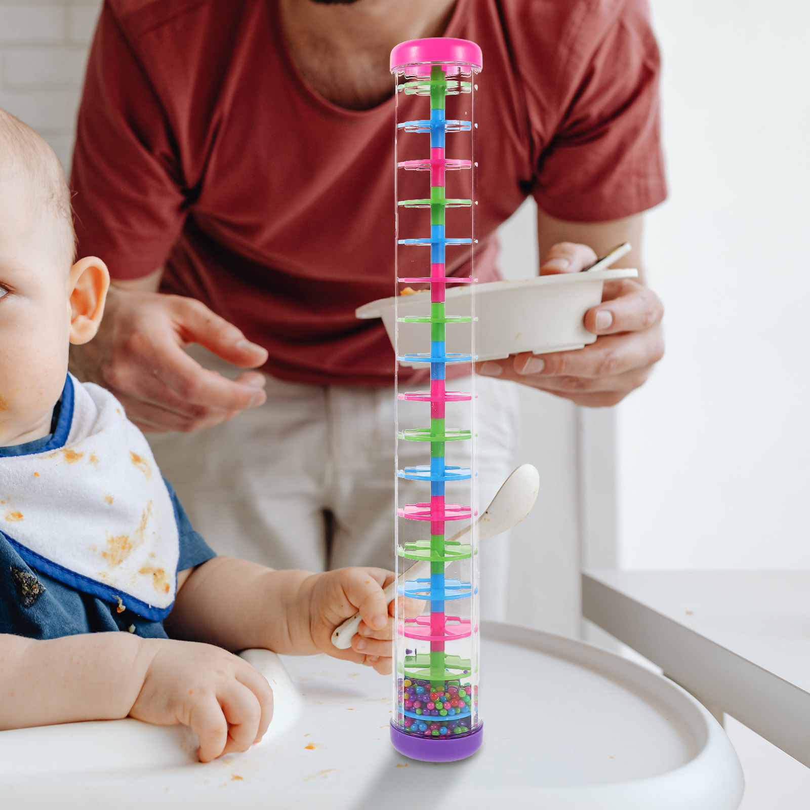 2Pcs Rain Stick Spiral Musical - đánh giá và giá Musical Instrument I Play