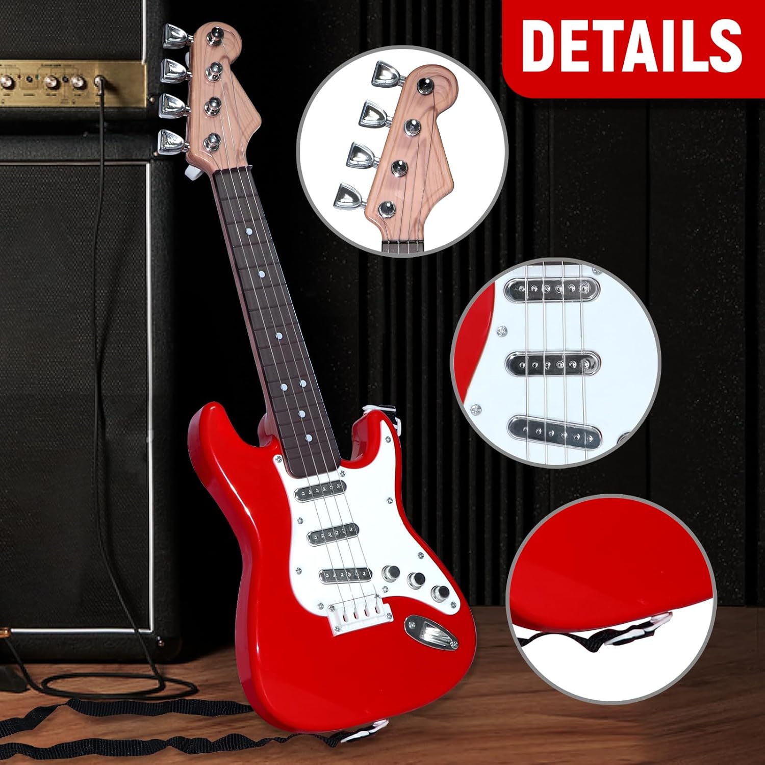Kids Electric Guitar Toy - 4-S - đánh giá và giá Musical Instrument Harmonium